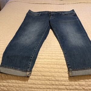 Lucky Brand Dark Blue Ankle Jeans